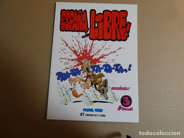 C&oacute;mics: Espa&ntilde;a libre, de Carlos Gim&eacute;nez, de ediciones de la torre, 4 edici&oacute;n - Foto 1