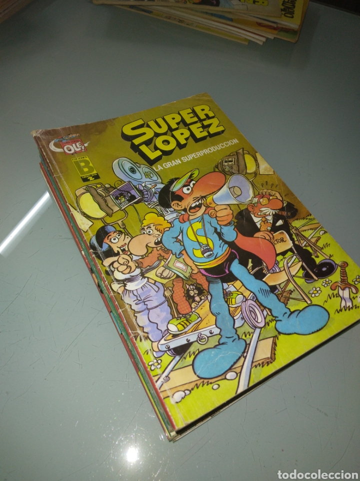 C&oacute;mics: Ole, Super L&oacute;pez, desde SL 9 al SL 22, 14 tomos - Foto 2