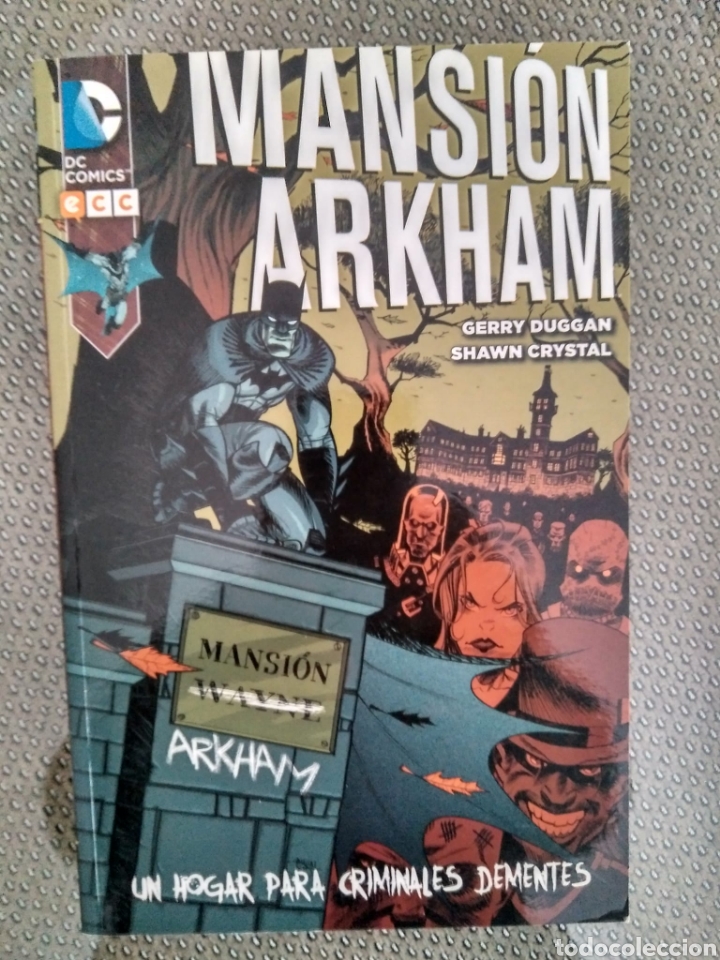 C&oacute;mics: Batman. Mansi&oacute;n Arkham un hogar para criminales dementes - Foto 1