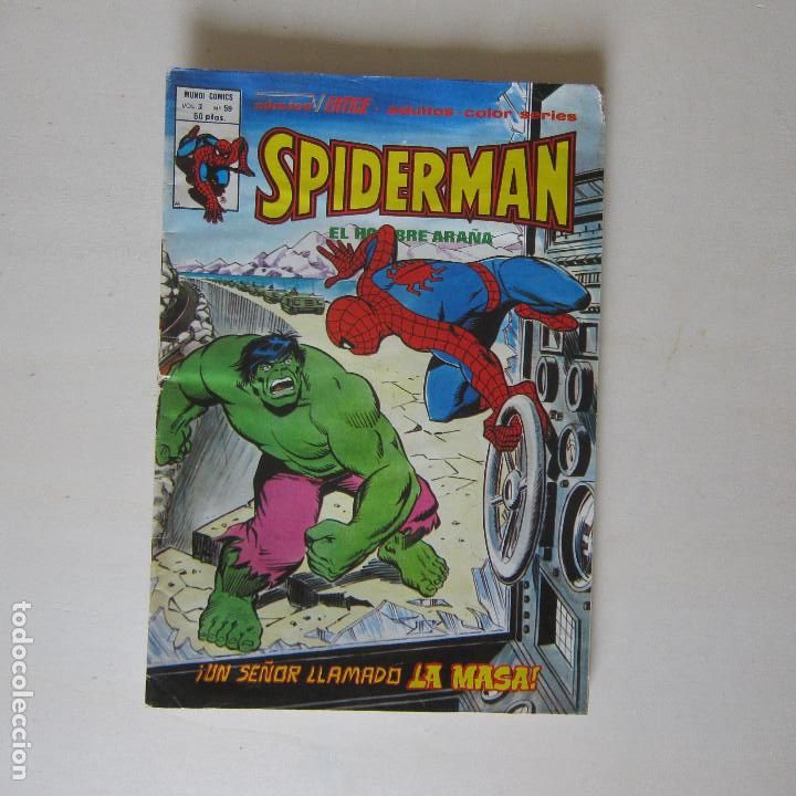 C&oacute;mics: SPIDERMAN N&ordm; 59 - UN HOMBRE LLAMADO LA MASA - COMIC - Foto 1