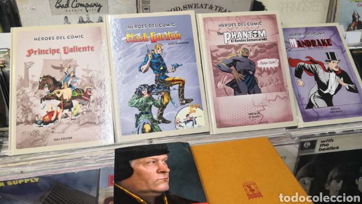 C&oacute;mics: Lote 4 h&eacute;roes del c&oacute;mic, mandrake, flash Gordon, pr&iacute;ncipe valiente, phantom - Foto 1