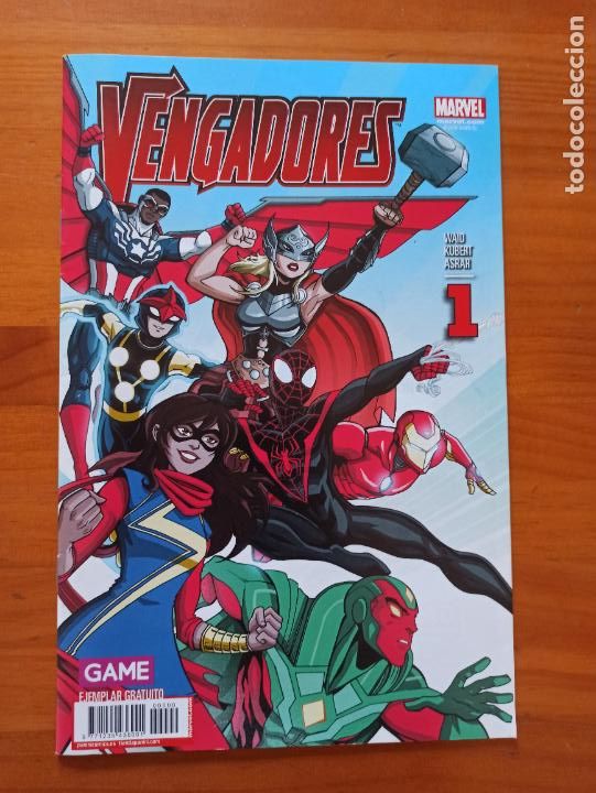 C&oacute;mics: VENGADORES N&ordm; 1 - MARVEL - GAME (7G) - Foto 1