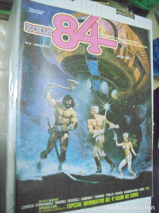 C&oacute;mics: ZONA 84 - ED. TOUTAIN -LOTE VARIOS N&Uacute;MEROS - Foto 28