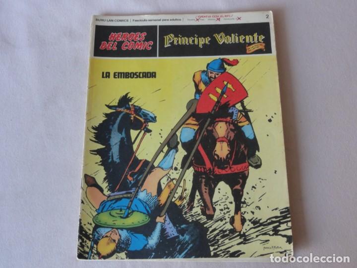 C&oacute;mics: PRINCIPE VALIENTE N&ordm; 2. HEROES DEL COMIC. BURU LAN. 1972. C-90 - Foto 1
