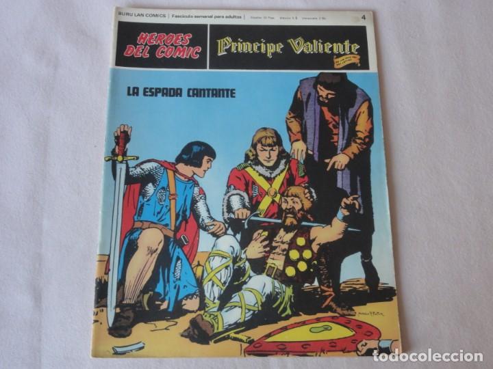 C&oacute;mics: PRINCIPE VALIENTE N&ordm; 4. HEROES DEL COMIC. BURU LAN. 1972. C-90 - Foto 1