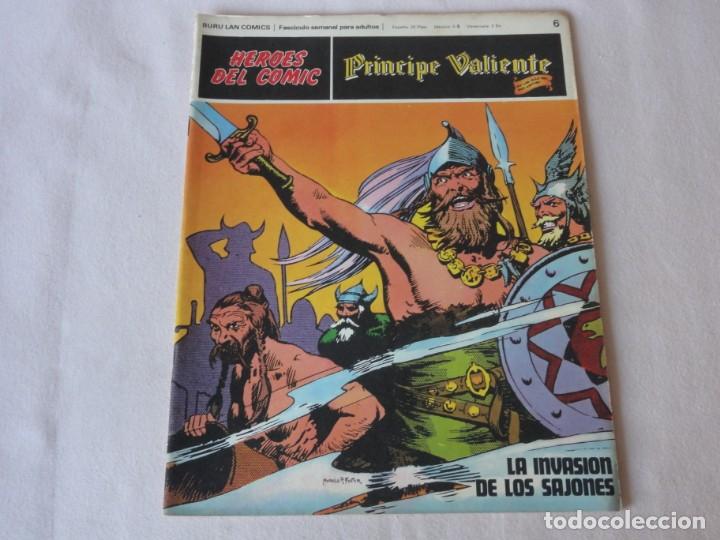C&oacute;mics: PRINCIPE VALIENTE N&ordm; 6. HEROES DEL COMIC. BURU LAN. 1972. C-90 - Foto 1