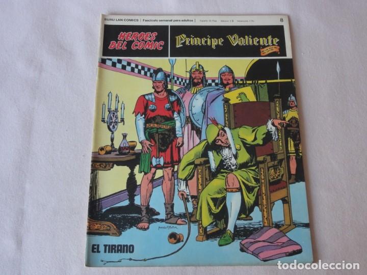 C&oacute;mics: PRINCIPE VALIENTE N&ordm; 8. HEROES DEL COMIC. BURU LAN. 1972. C-90 - Foto 1