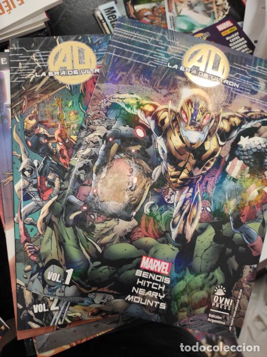 C&oacute;mics: la era del ultron vol 1 y 2 ovni press Ed. 2013 - Brian M. Benids