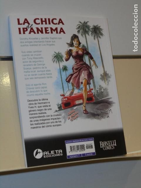 C&oacute;mics: NATHAN NEVER N&ordm; 7 EL ALMA DE LA CIUDAD BONELLI COMICS - ALETA OFERTA - Foto 2