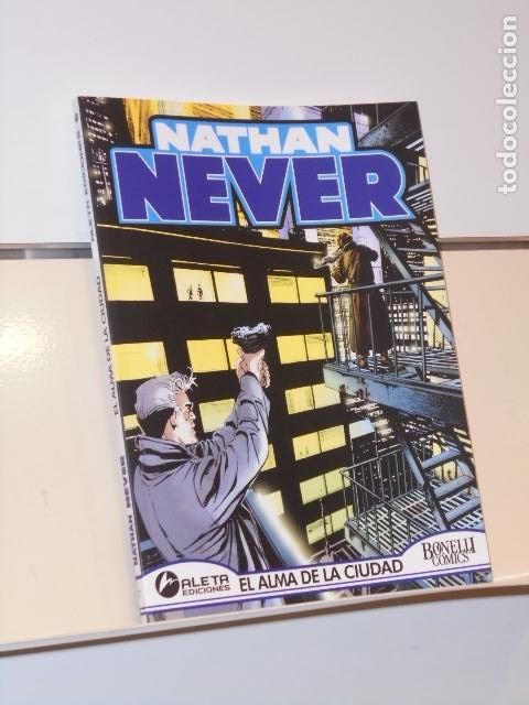 C&oacute;mics: NATHAN NEVER N&ordm; 7 EL ALMA DE LA CIUDAD BONELLI COMICS - ALETA OFERTA - Foto 1