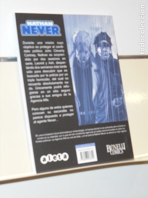 C&oacute;mics: NATHAN NEVER N&ordm; 25 ENEMIGO PUBLICO BONELLI COMICS - ALETA OFERTA - Foto 2