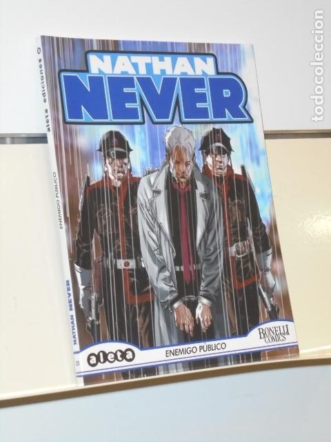 C&oacute;mics: NATHAN NEVER N&ordm; 25 ENEMIGO PUBLICO BONELLI COMICS - ALETA OFERTA - Foto 1