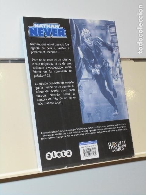 C&oacute;mics: NATHAN NEVER N&ordm; 28 CODIGO CERO BONELLI COMICS - ALETA OFERTA - Foto 2