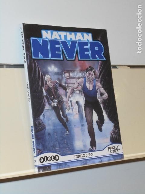 C&oacute;mics: NATHAN NEVER N&ordm; 28 CODIGO CERO BONELLI COMICS - ALETA OFERTA - Foto 1