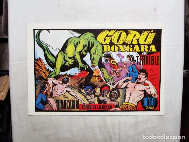 C&oacute;mics: GORU BONGARA EL TERRIBLE CON TARZAN EL REY DE LA SELVA - Foto 1