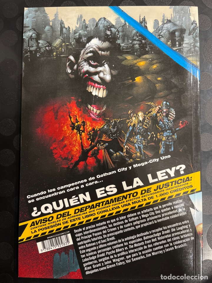 C&oacute;mics: BATMAN & JUEZ DREDD VOL.2 MUERTOS DE RISA ECC DC C&Oacute;MICS ( 2013 ) - Foto 2