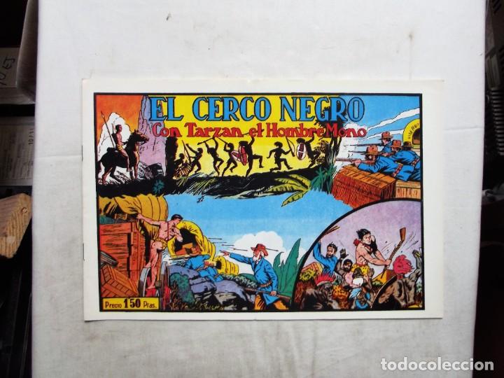 C&oacute;mics: EL CERCO NEGRO CON TARZAN EL HOMBRE MONO - Foto 1