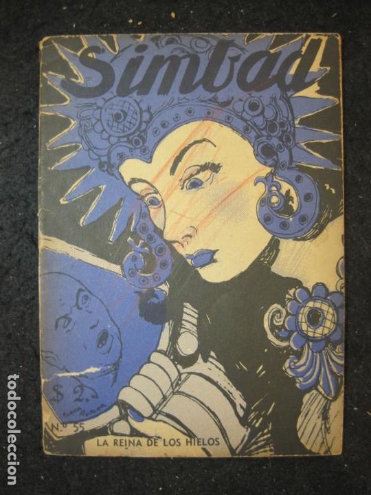 Fumetti: SIMBAD-N&ordm; 55-LA REINA DE LOS HIELOS-TEBEO REVISTA DE HISTORIETAS VARIAS-CHILE-VER FOTOS-(K-6076)