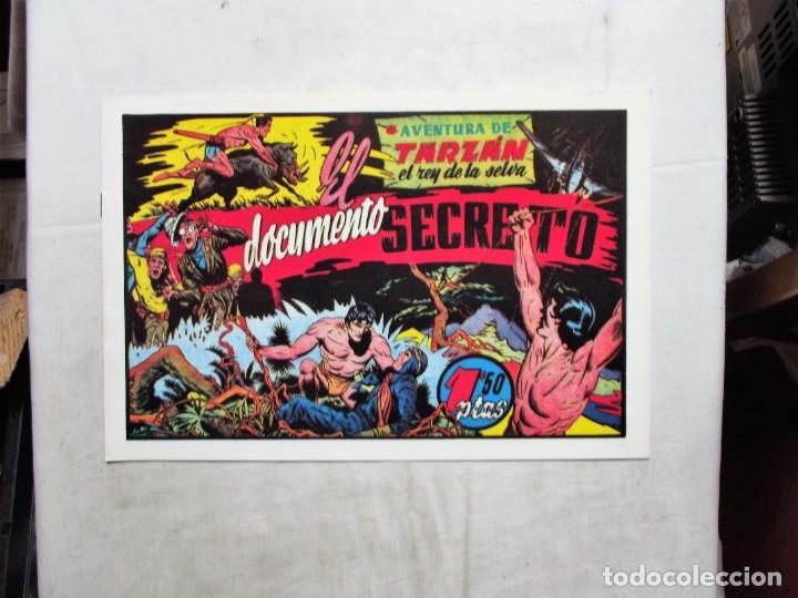 C&oacute;mics: EL DOCUMENTO SECRETO AVENTURA DE TARZAN EL REY DE LA SELVA - Foto 1