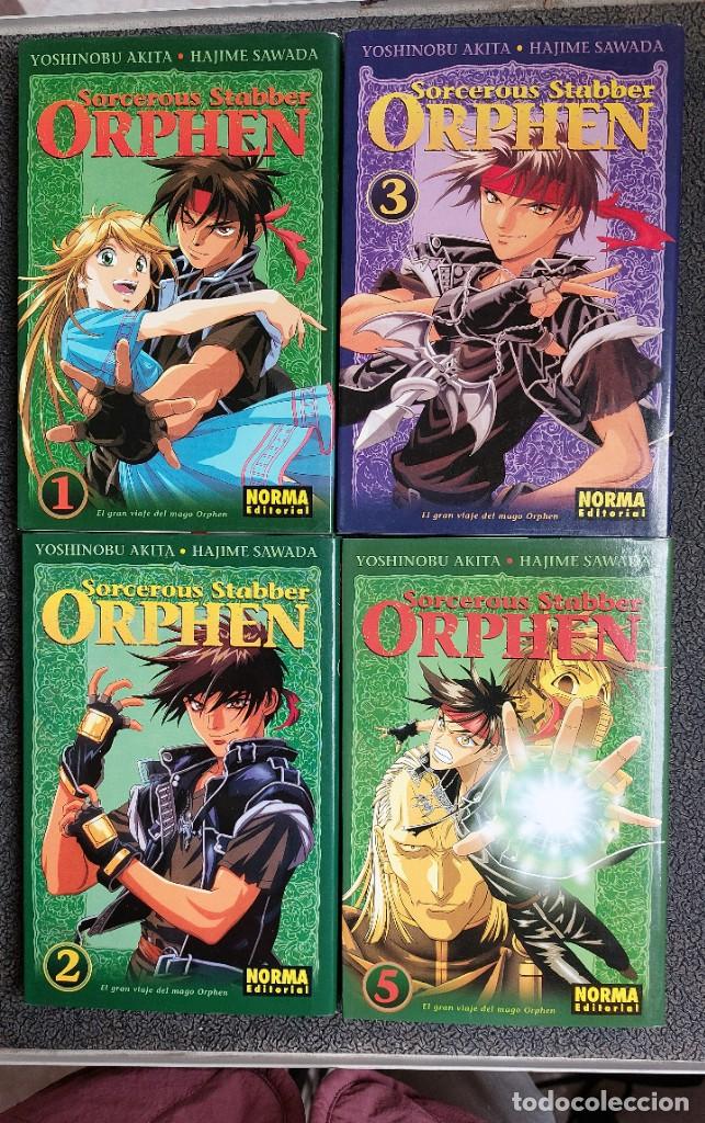 C&oacute;mics: MANGA COMIC Sorcererus Stabber ORPHEN 1-4 - Foto 1