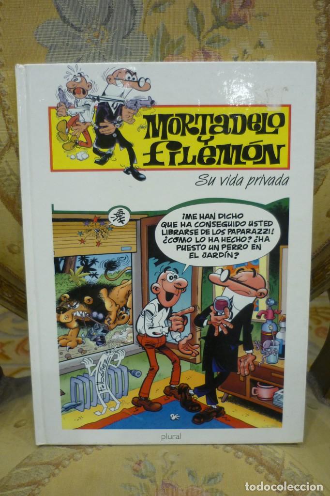 C&oacute;mics: MORTADELO Y FILEM&Oacute;N: SU VIDA PRIVADA, DE IBA&Ntilde;EZ. EDICIONES PLURAL 1998. - Foto 1