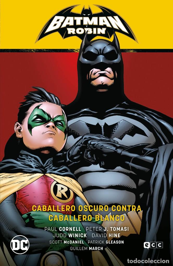 C&oacute;mics: BATMAN Y ROBIN VOL. 4 CABALLERO OSCURO CONTRA CABALLERO BLANCO - ECC - CARTONE - IMPECABLE - MTFA - Foto 1