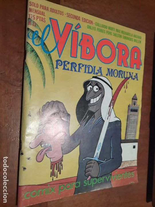 Comics : EL VIBORA 11. SEGUNDA EDICI&Oacute;N. GRAPA. BUEN ESTADO