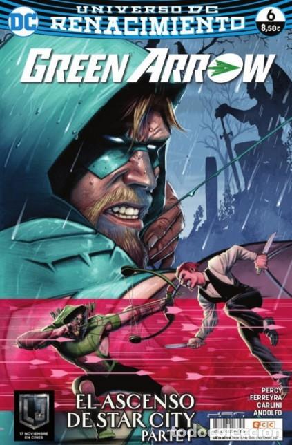 C&oacute;mics: GREEN ARROW N&ordm; 6 RENACIMIENTO - ECC - MUY BUEN ESTADO - Foto 1