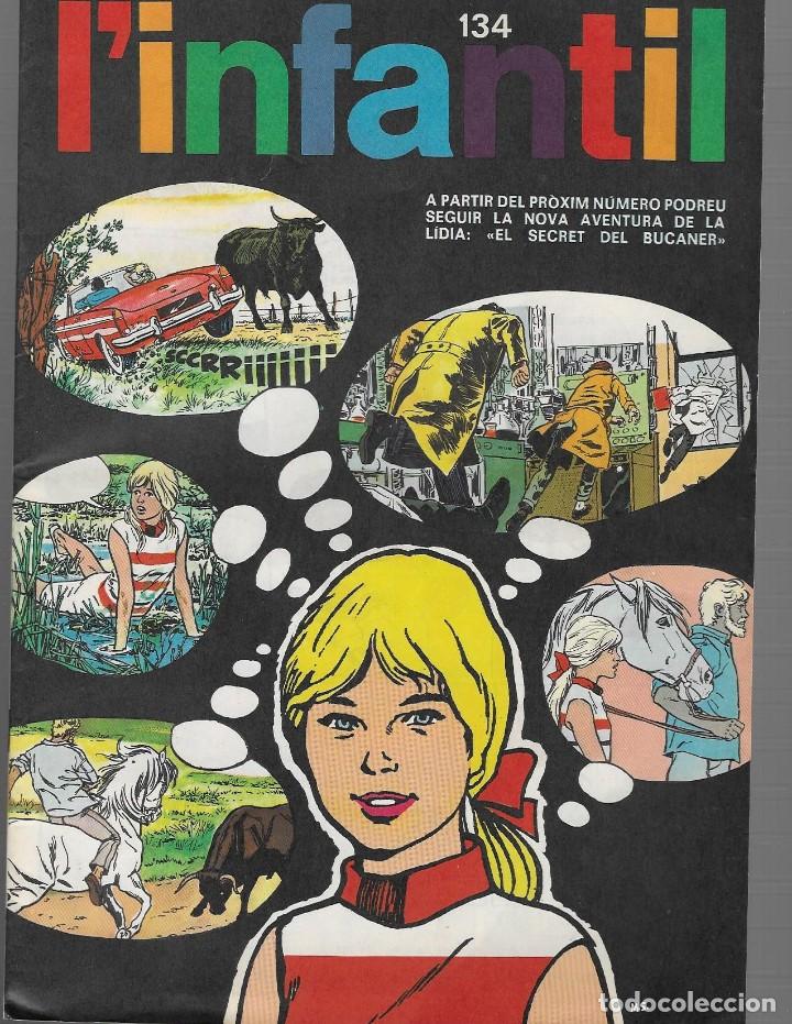 C&oacute;mics: L'INFANTIL N&ordm; 134 - PUBLICACIO DEL SEMINARI DE SOLSONA (AMB CENSURA ECLESIASTICA) 1 MAIG 1971.