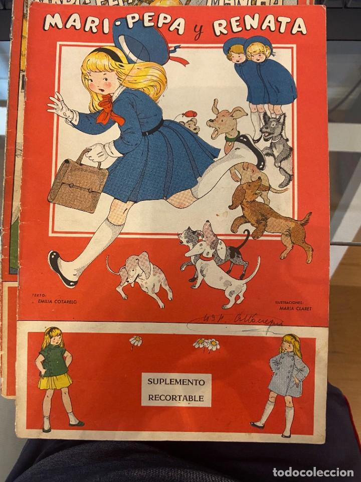 C&oacute;mics: mari-pepa y renata n&ordm; 44 con recortable corecto como se aprecia