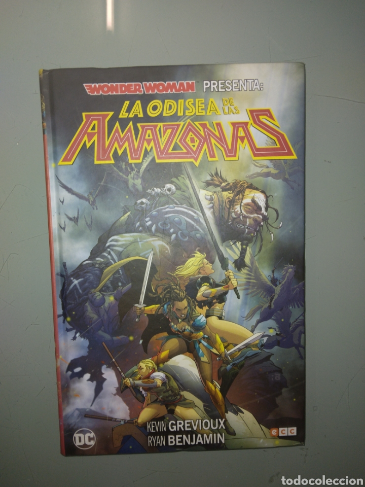 C&oacute;mics: Wonder Woman, La odisea de las amazonas,Kevin Grevioux, Ryan Benjamin,ECC - Foto 1
