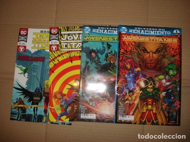 C&oacute;mics: J&oacute;venes Titanes, 2017, completa, 4 n&uacute;meros ECC, impecables - Foto 1