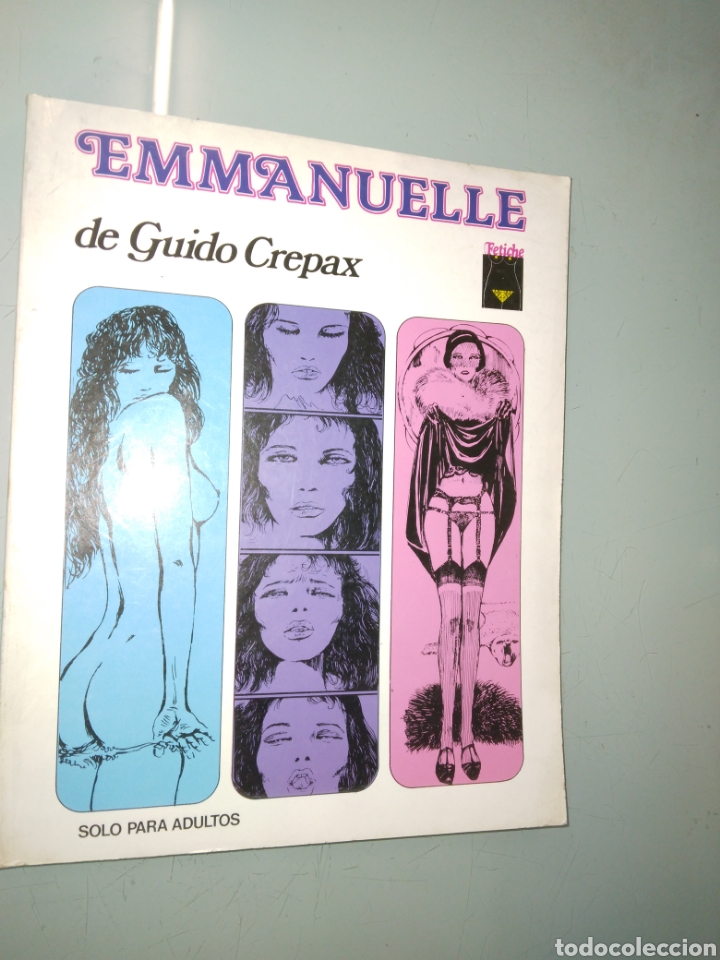 C&oacute;mics: Emmanuelle, Guido Crepax, Fetiche - Foto 1