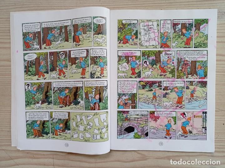 C&oacute;mics: Las Aventuras De Tintin - La Isla Negra - 2003 - Juventud - Foto 3