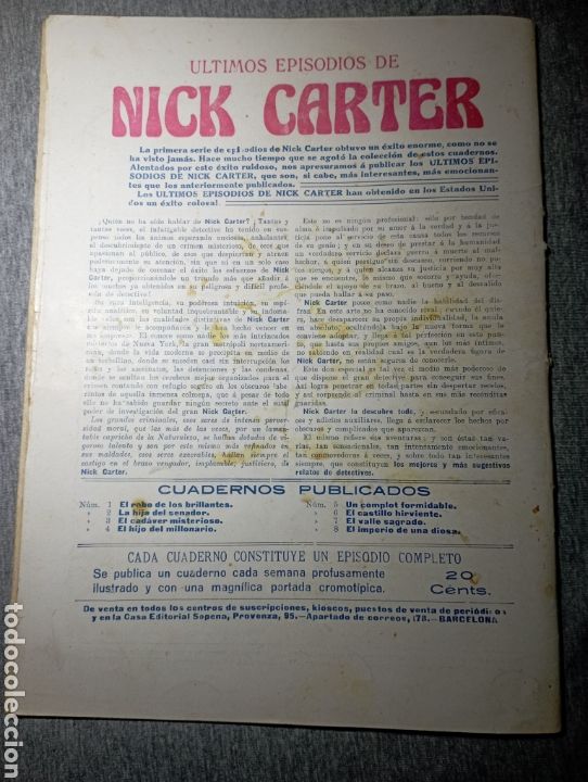 C&oacute;mics: UTIMOS EPISODIOS DE NICK CARTER. N&Uacute;MERO 9 - Foto 3
