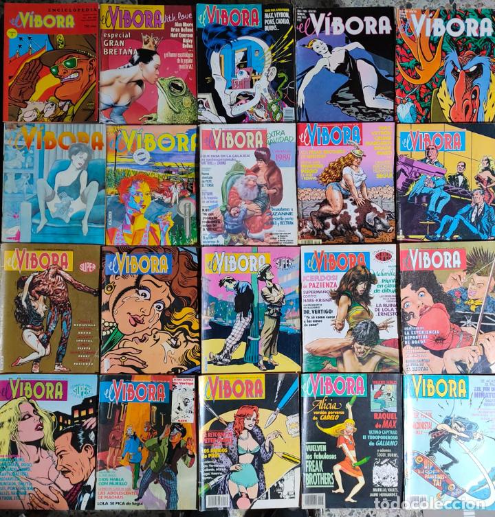 C&oacute;mics: LOTE VIBORA 35 NUMEROS - Foto 1