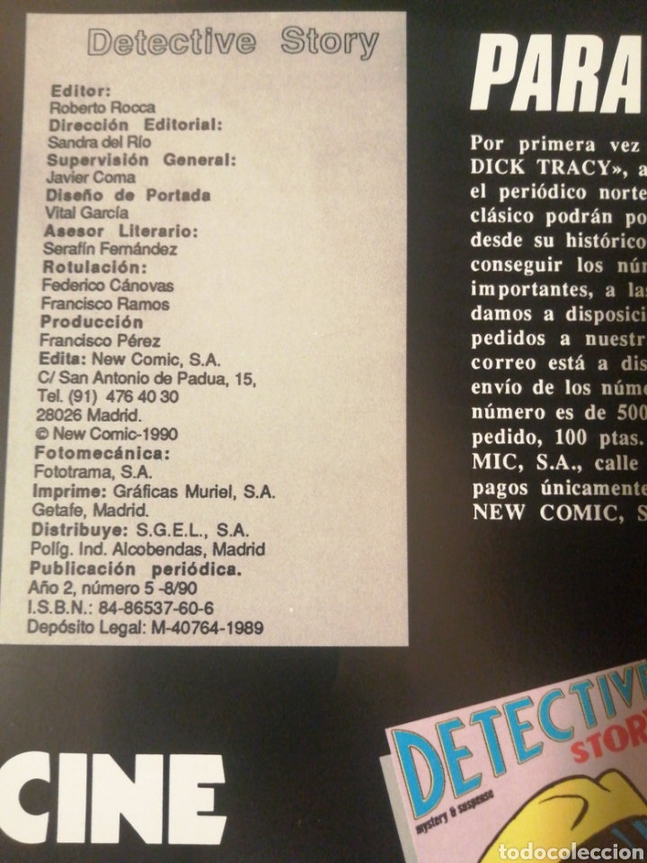 C&oacute;mics: Detective story, colecci&oacute;n completa 5 numeros - Foto 6
