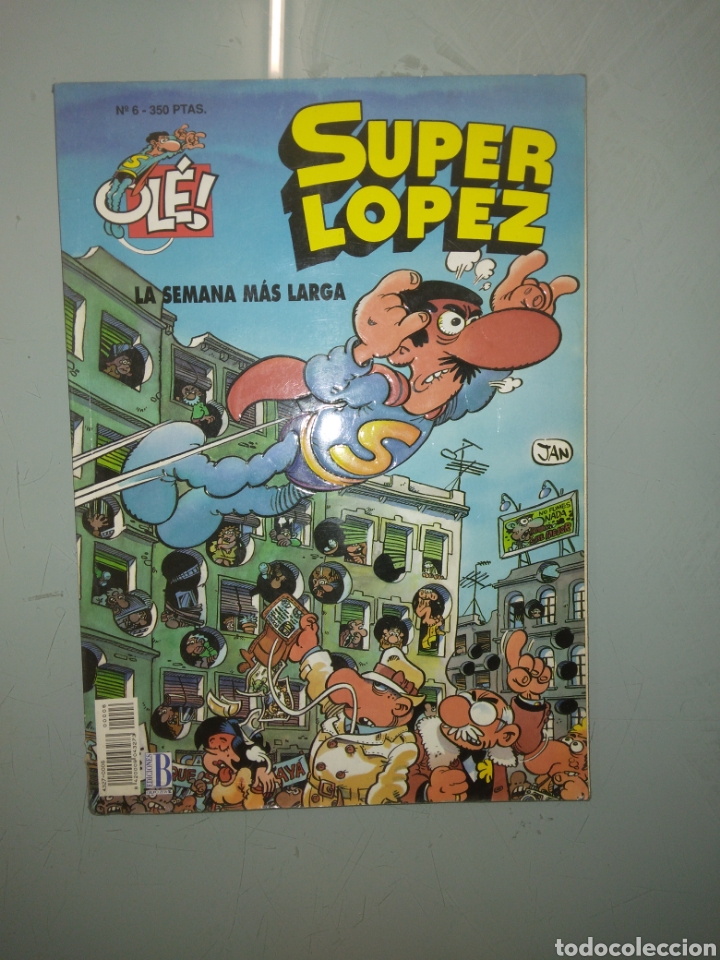 C&oacute;mics: Super L&oacute;pez, Ole, numero 6 - Foto 1