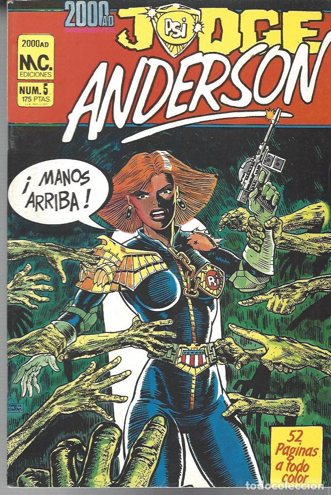 C&oacute;mics: 2000 AD N&ordm; 5 - JUEZ JUDGE ANDERSON - Foto 1