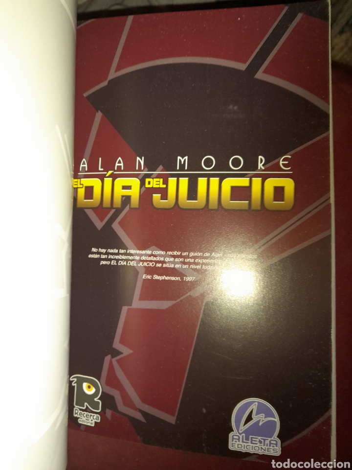 C&oacute;mics: ALAN MOORE EL DIA DEL JUICIO FINAL 2006 RECERCA ALETA EDICIONES - Foto 13
