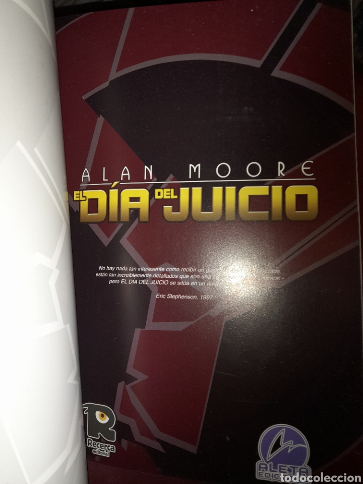 C&oacute;mics: ALAN MOORE EL DIA DEL JUICIO FINAL 2006 RECERCA ALETA EDICIONES - Foto 14
