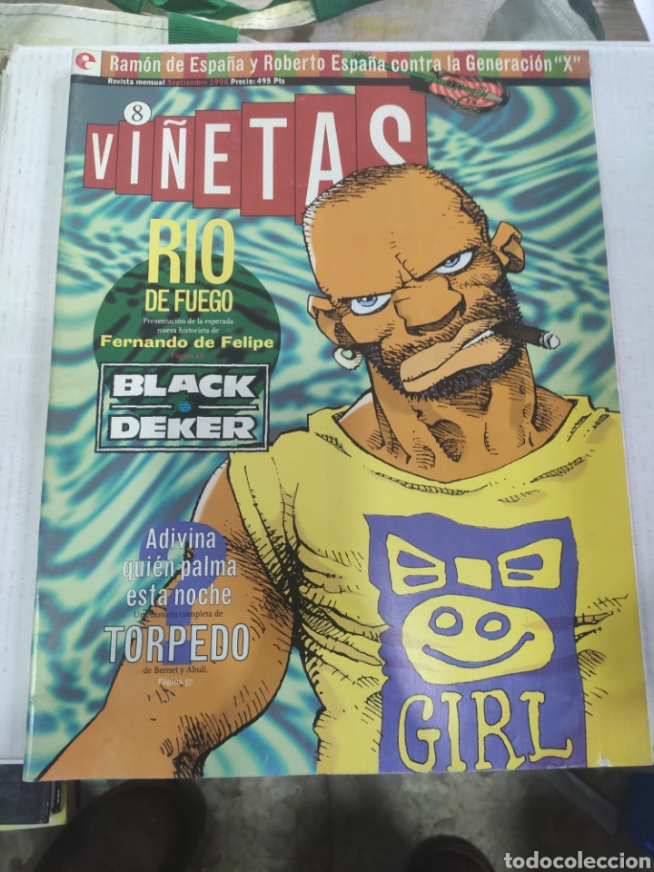 C&oacute;mics: VI&Ntilde;ETAS N&ordm; 8 SEPTIEMBRE 1994. BLACH DEKER - Foto 1