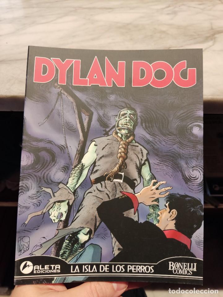 C&oacute;mics: Dylan Dog volumen 1 n 7 la isla de los perros aleta ediciones Bonelli c&oacute;mics - Foto 1