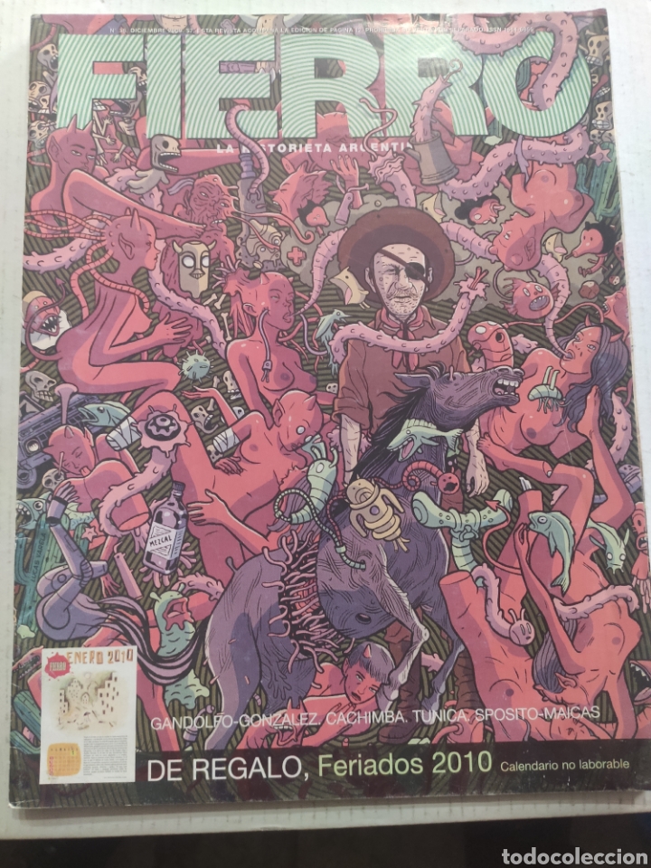 C&oacute;mics: FIERRO LA HISTORIETA ARGENTINA N&ordm; 38. GANDOLFO - Foto 1