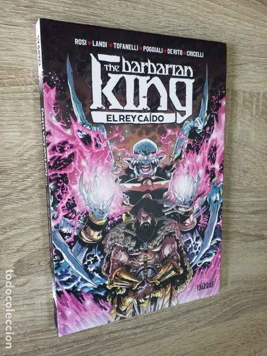 C&oacute;mics: THE BARBARIAN KING EL REY CA&Iacute;DO KARRAS CONAN REY - Foto 1