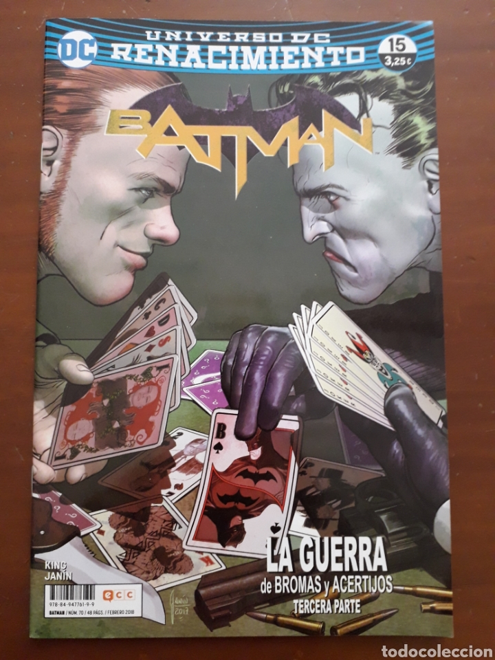 C&oacute;mics: Batman num 15. Universo DC Renacimiento. Excelente estado - Foto 1