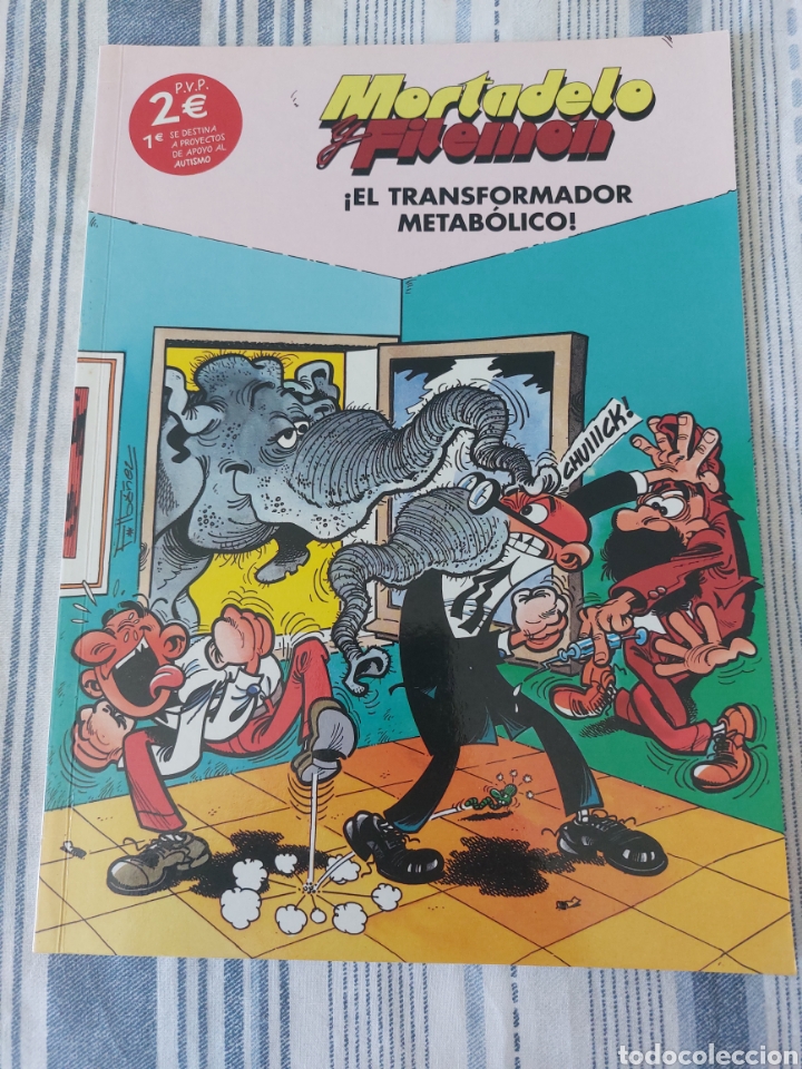 C&oacute;mics: &iexcl;El transformador metabolico! - Mortadelo y Filem&oacute;n - Foto 1