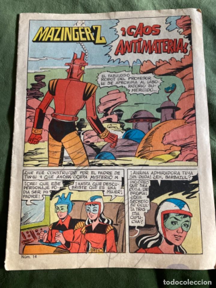 C&oacute;mics: ANTIGUO COMIC TEBEO MAZINGER Z CAOS ANTIMATERIA - Foto 1