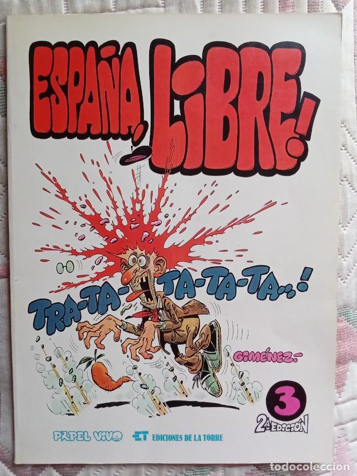 C&oacute;mics: ESPA&Ntilde;A, LIBRE! 2&ordf; Edici&oacute;n Carlos Gim&eacute;nez - Foto 1