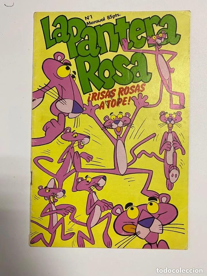 C&oacute;mics: La Pantera Rosa. N&ordm; 1. Risas y Rosas a Tope. Sarpe 1983 - Foto 1